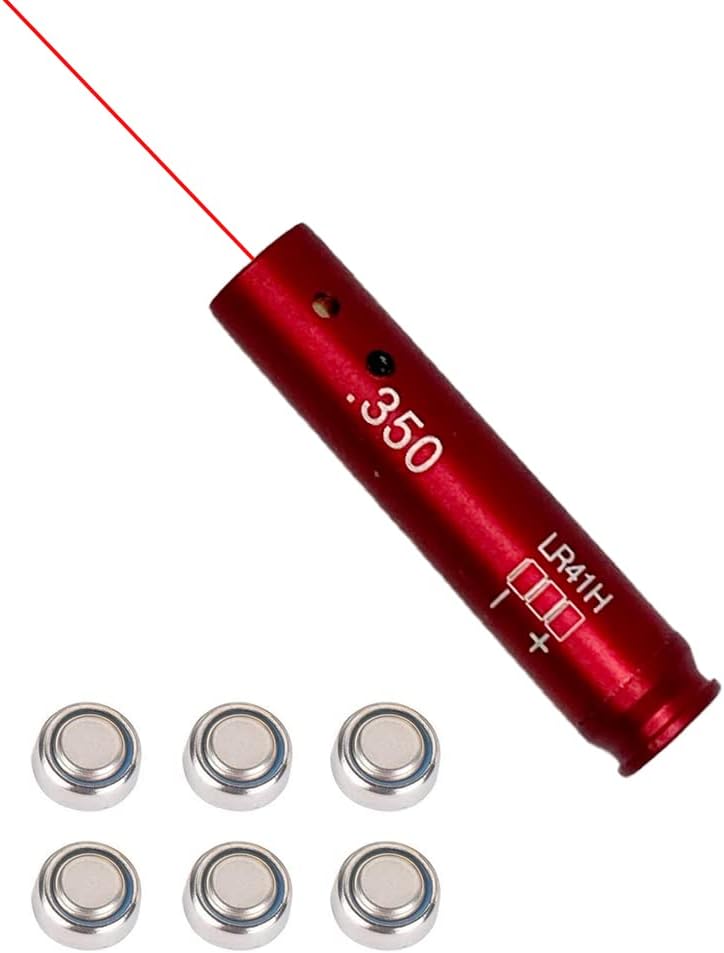FSI Bore Sight 243 308/223 5.56mm/6.5 Creedmoor/7.62x39/30-30/30-06 Red Laser Boresighter Batteries - Image 2